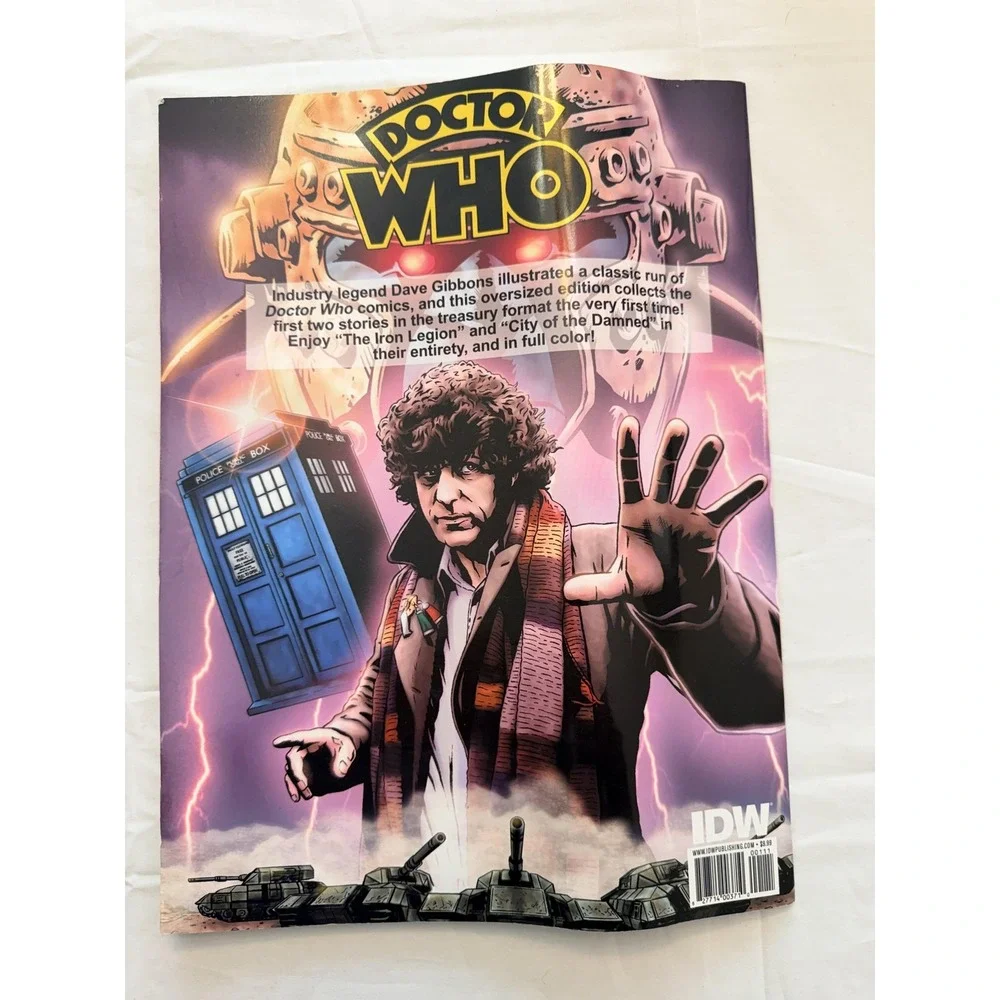 Doctor Who Dave Gibbons Treasury Edition #1 IDW Oversized Graphic Novel TPB‎